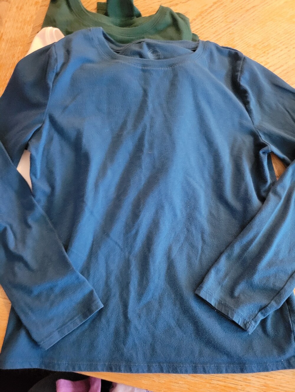 Wonder Nation Long Sleeve Girls Shirt Bundle L 10/12 - Picture 9 of 12